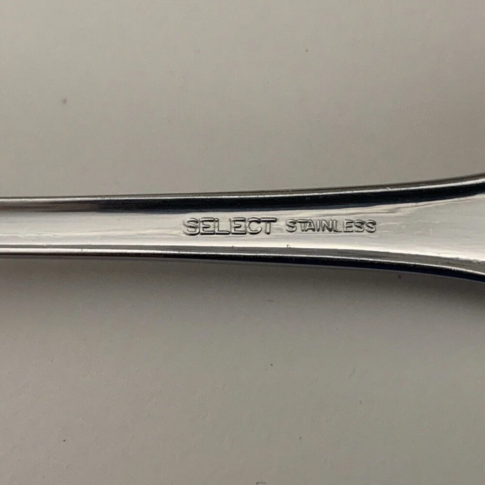 Select Stainless‎ Steel Forks Spoon Flatware Lot of 8